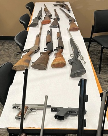 At Least 5 Stolen Guns Recovered After Domestic Violence Disturbance in Washington County, Oregon